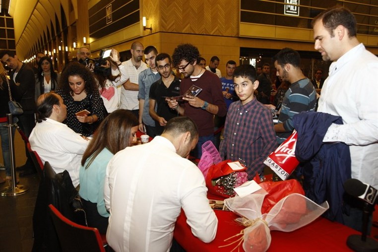 Launching of Hiba Tawaji and Wadih Abi raad CD DVD